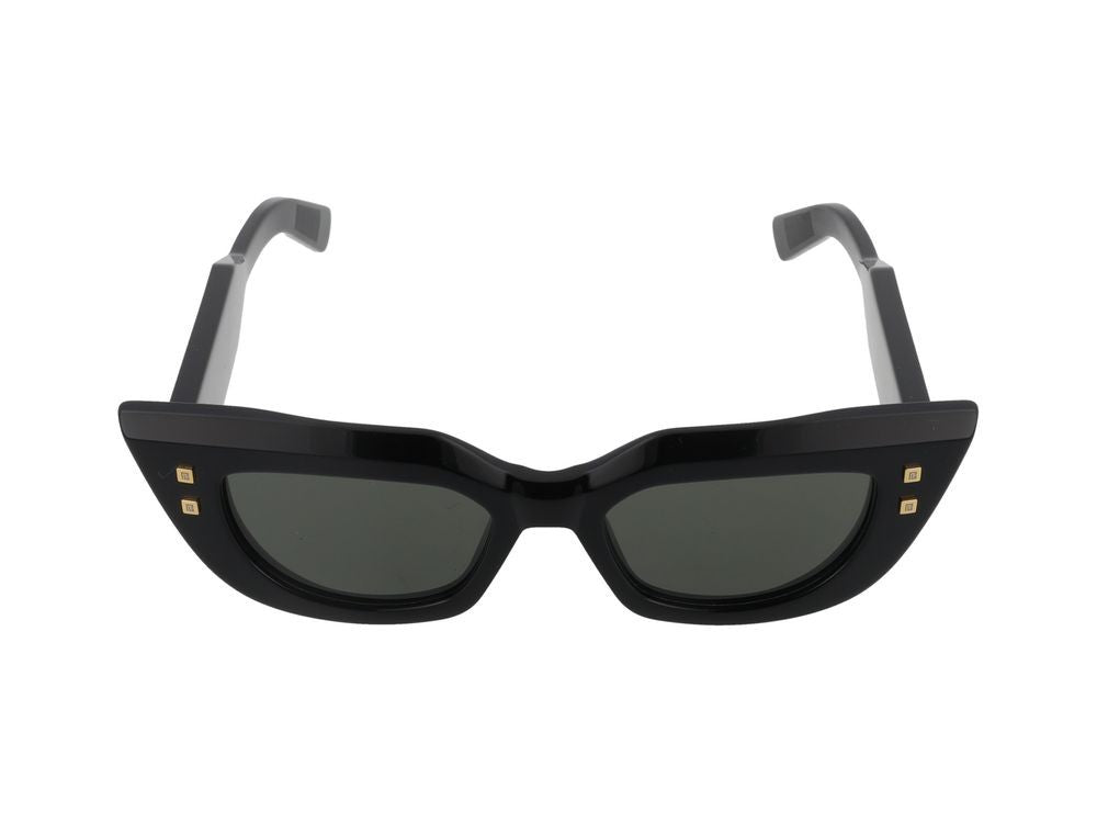 Balmain Black B-Aura Acetate Sunglasses