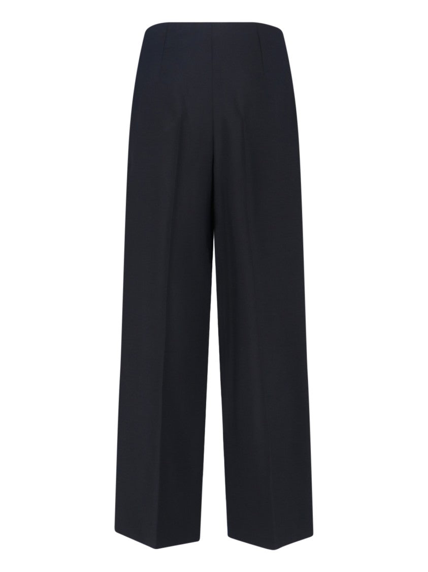 Fendi Wool And Mohair Pants – Black