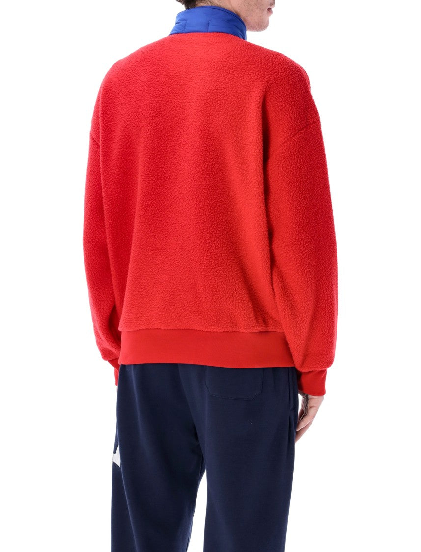 Polo Ralph Lauren Polo Usa Teddy Sweatshirt With Zip