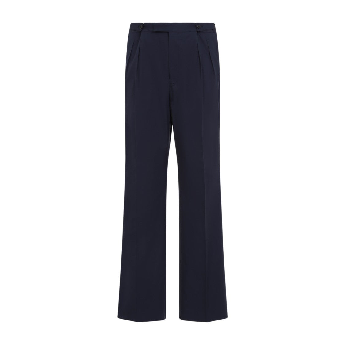 Prada Blue Cotton Popeline Pants