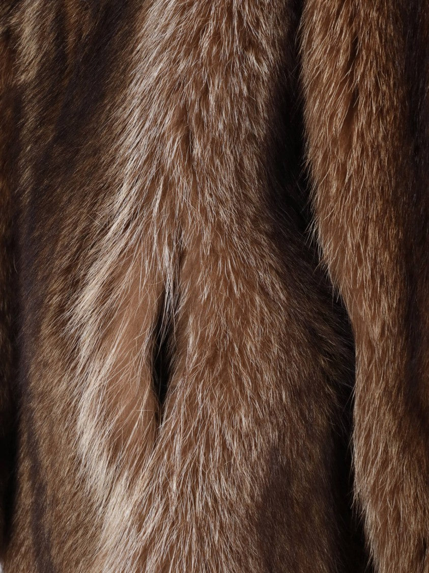 Iacopa Sepe Shawl Lapels Fur Jacket