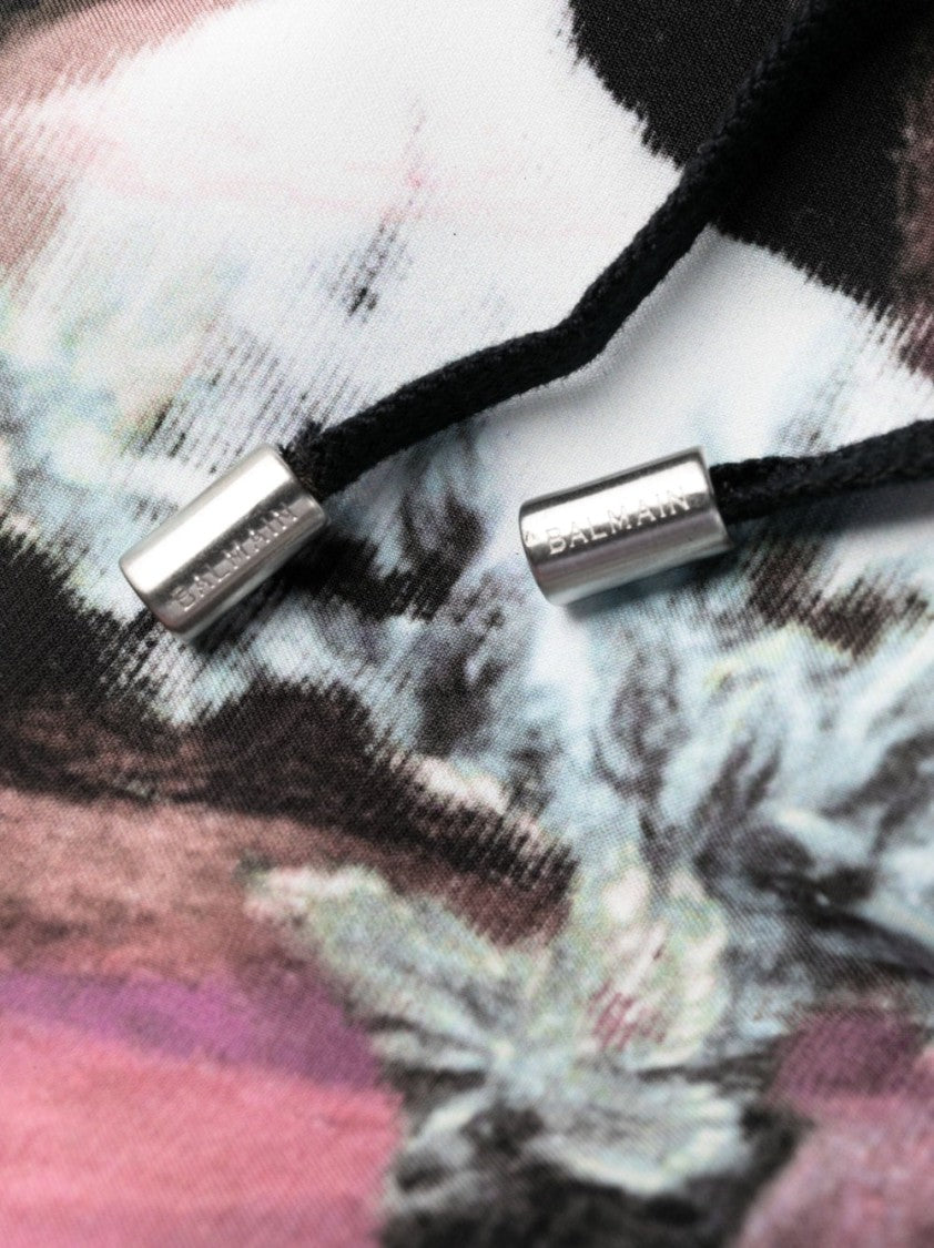 Balmain Pastel-Print Track Pants