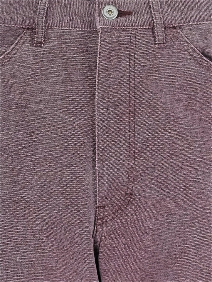 Auralee Relaxed Fit Straight-Leg Pants