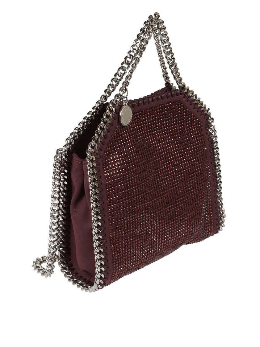 Stella Mccartney Burgundy Mesh Bag