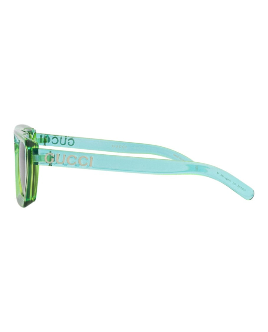 Gucci Square-Frame Injection Sunglasses