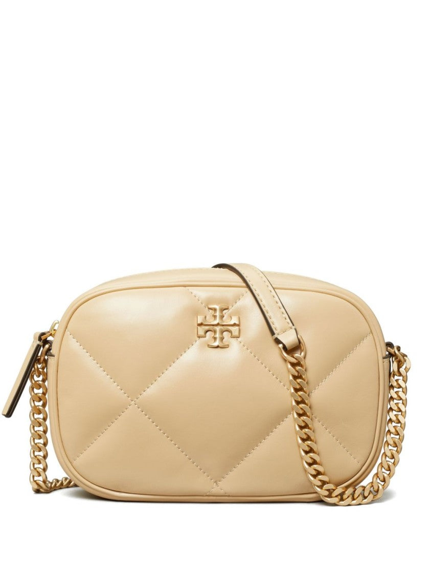 Tory Burch Diamond Quilted Sand Beige Shoulder Bag