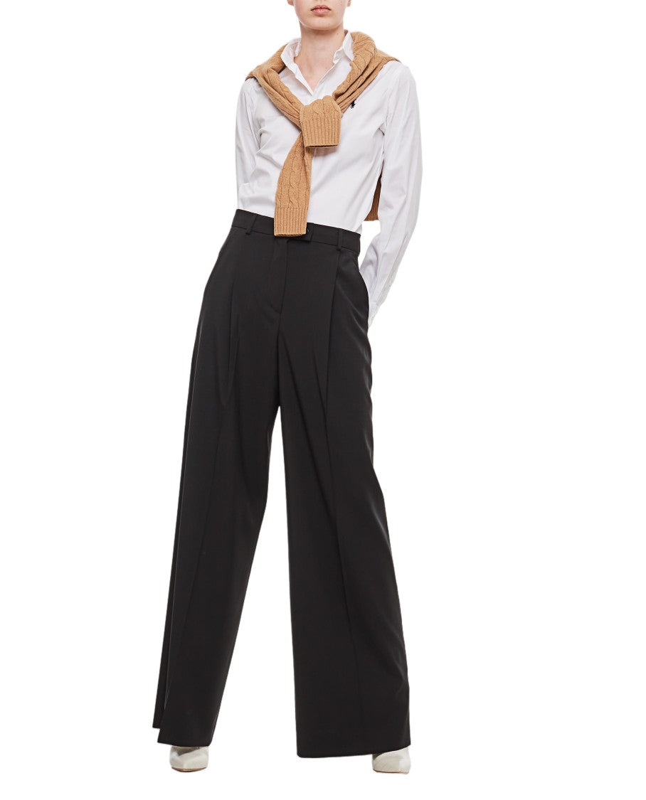 Polo Ralph Lauren Fitted Long Sleeve Shirt With Pointed Collar And Button Closure