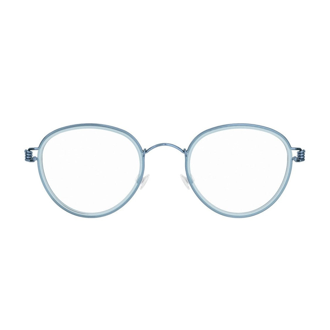 Lindberg Light Blue Air Rim Jackie Titanium Phantos Eyewear
