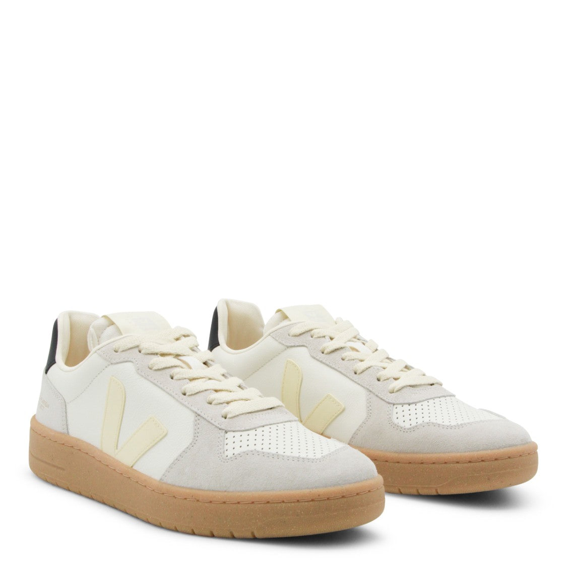 Veja White Leather V-82 Sneakers