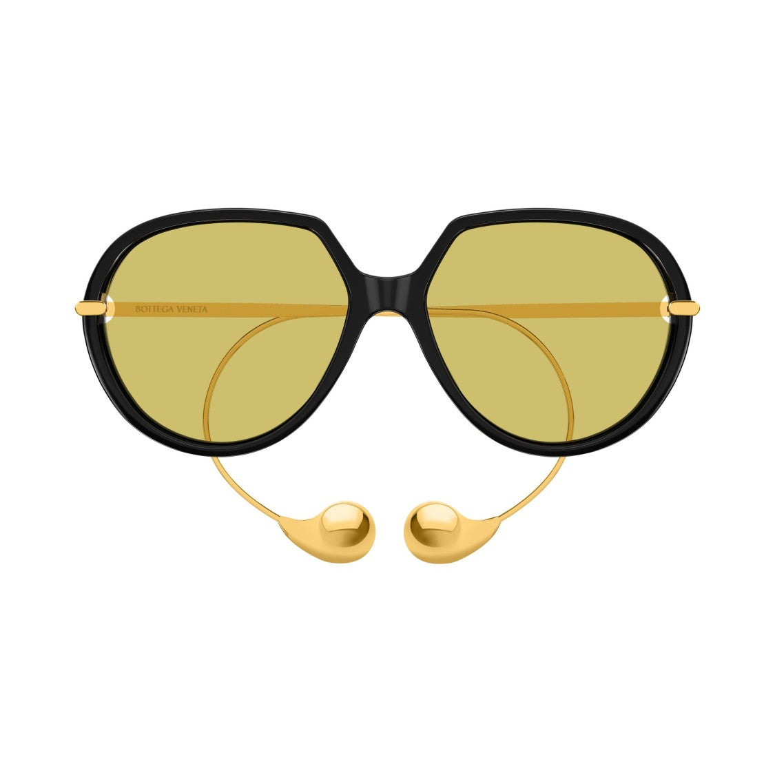 Bottega Veneta Bv1436s Oversized Round Sunglasses