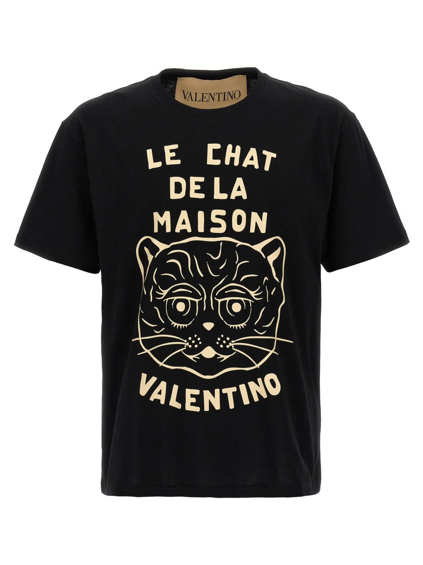 Valentino Garavani Le Chat De La Maison' T-Shirt