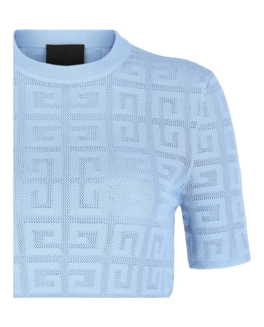 Givenchy 4G Monogram Crop Sweater