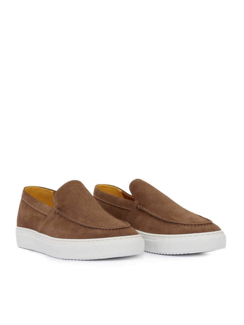 Doucal's Slip-On Sneakers With Soft Suede