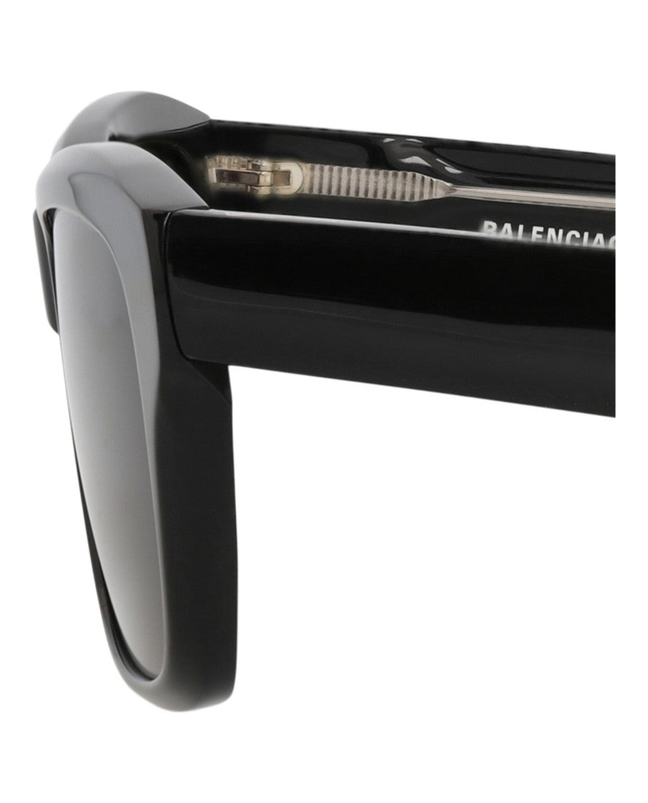 Balenciaga Square-Frame Recycled Acetate Sunglasses
