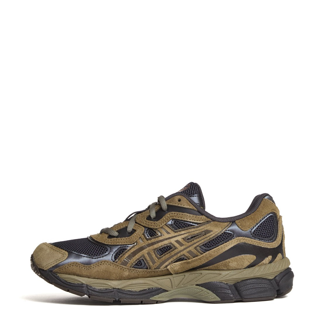 Asics Gel-Nyc Suede Mesh Cushioned Sneakers