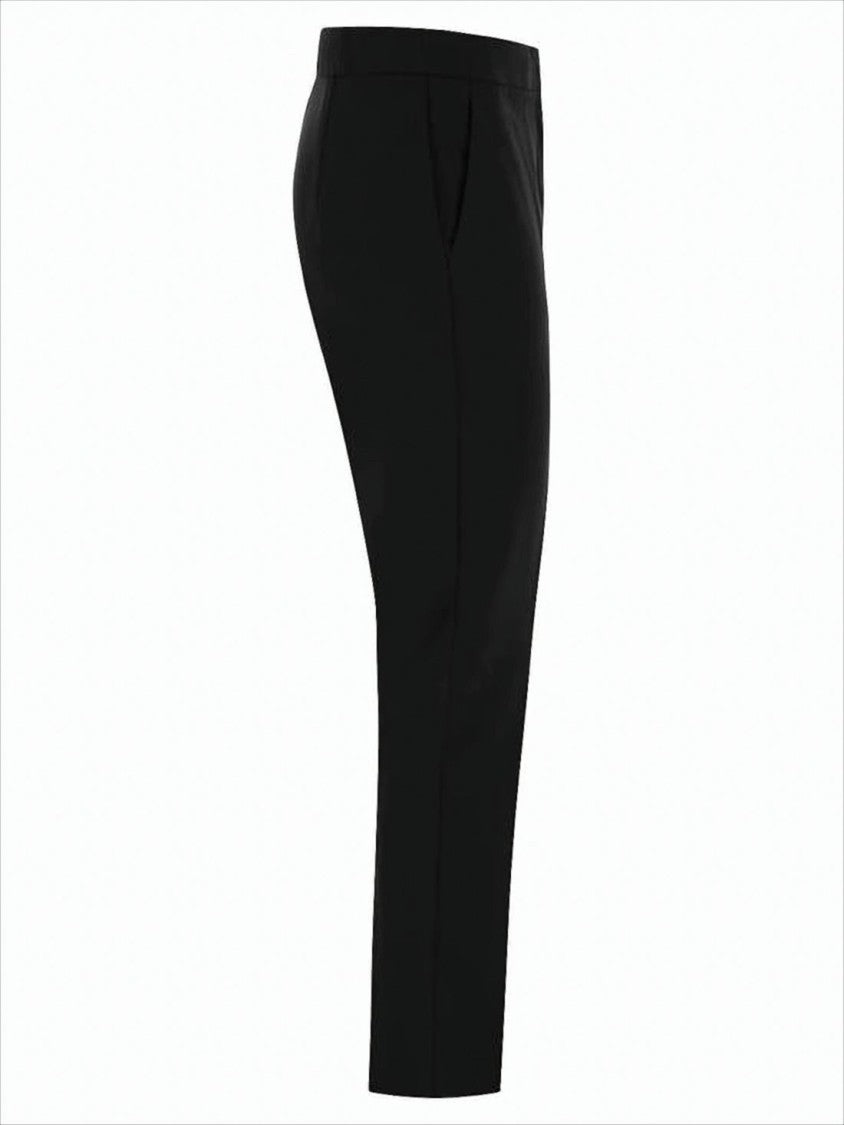 Max Mara Cropped Tailored Pants With Mid-Rise