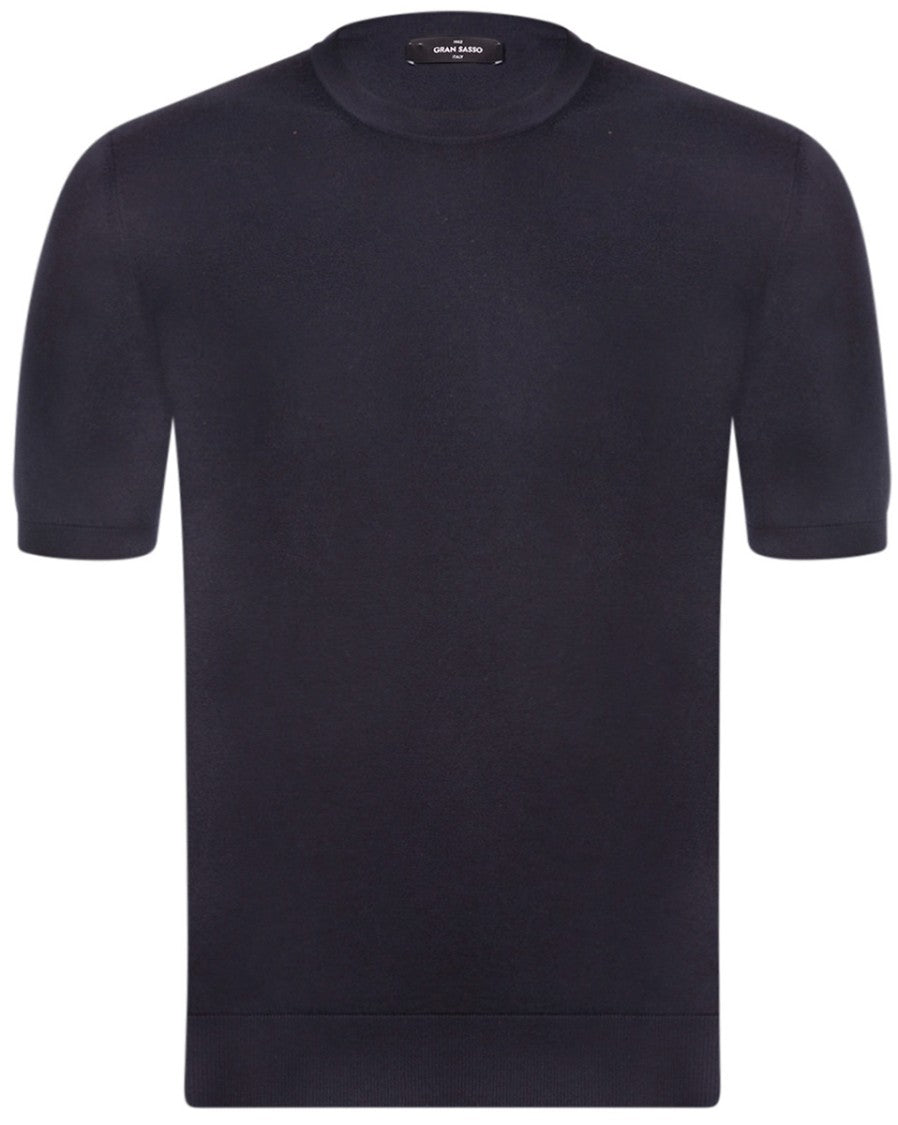 Gran Sasso Cotton Crewneck Straight Fit T Shirt