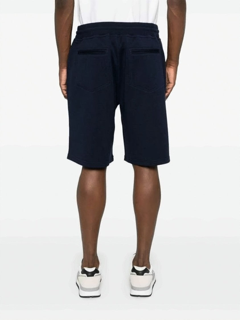 Brunello Cucinelli Relaxed-Fit Shorts With Drawstring Waistband And Textured Finish