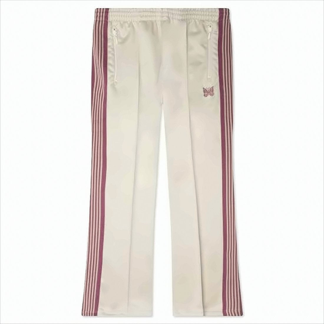 Needles Straight-Leg Training Pants With Vertical Stripes