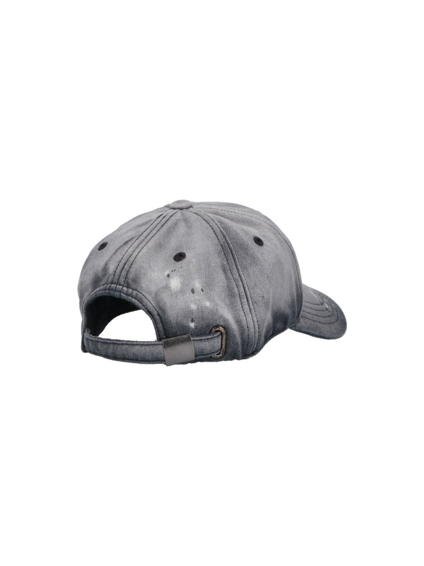 Our Legacy Gray Ballcap Cotton Blend Baseball Cap