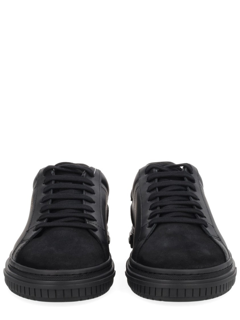 Axel Arigato Atlas Suede Accents Gold Branding Sneakers