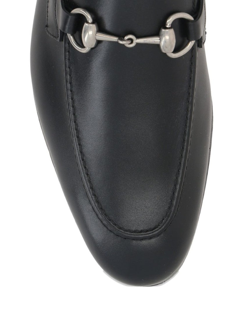 Gucci Classic Black Leather Jordaan Loafer