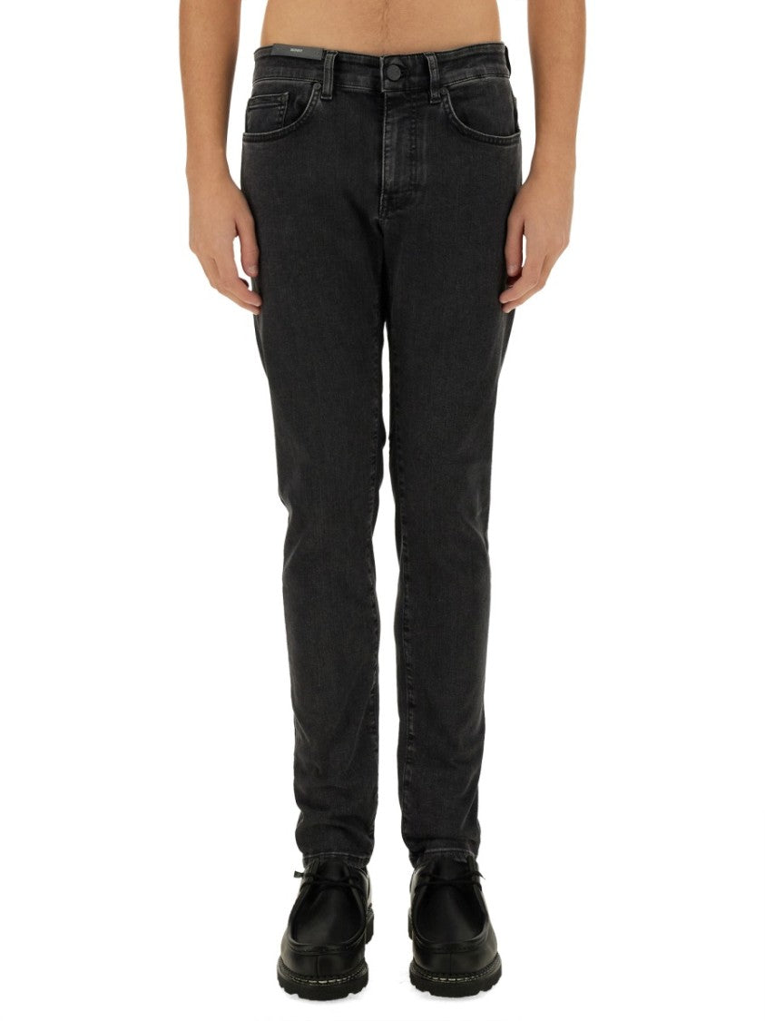 Pt Torino Slim-Fit Dark Wash Denim Pants