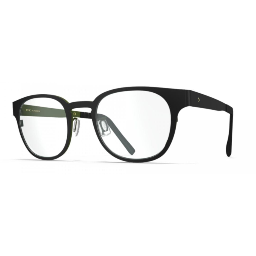 Blackfin Bf1058 Key Largo Rounded Rectangular Titanium Frame Eyeglasses With Minimalist Design