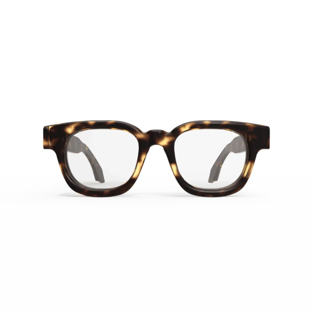Pugnale L485 V Funky Tortoiseshell Acetate Sunglasses With Gold Accents