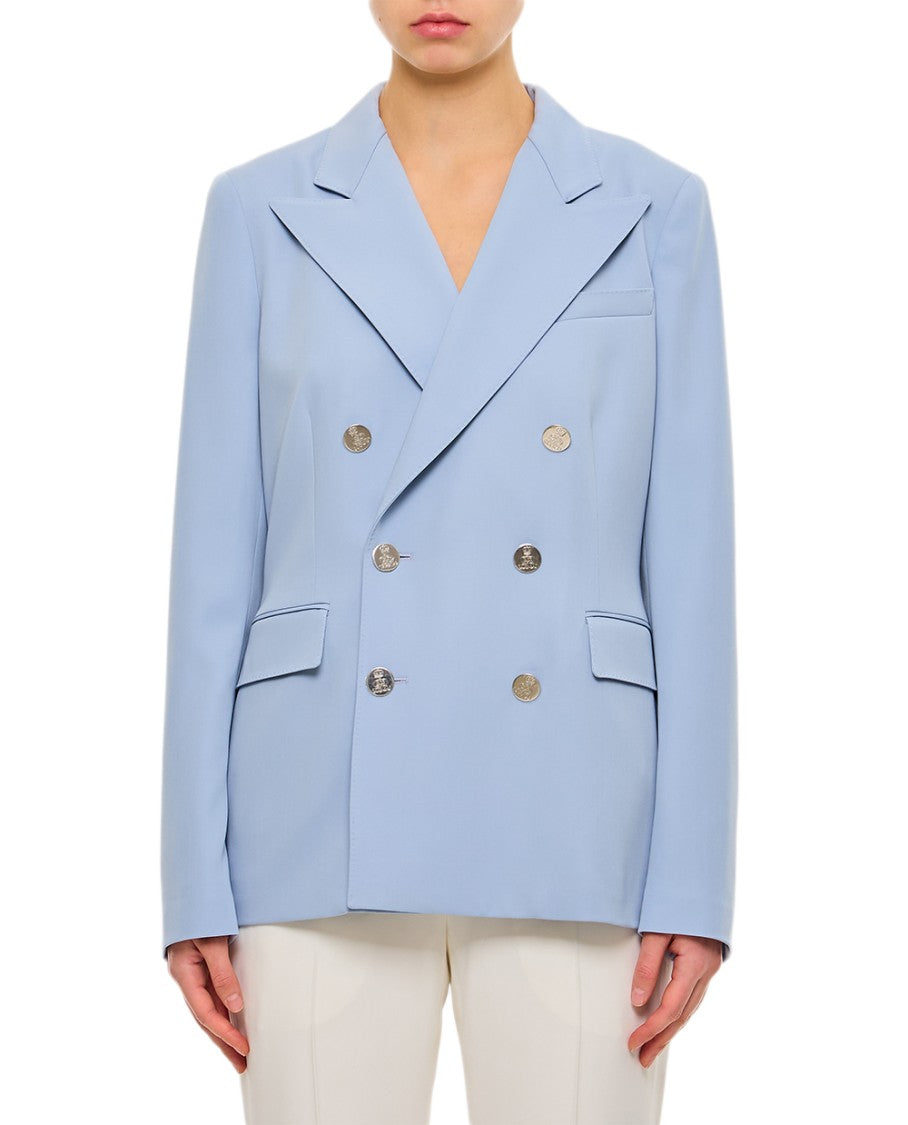 Ralph Lauren Collection Camden Wool Gabardine Double-Breasted Jacket