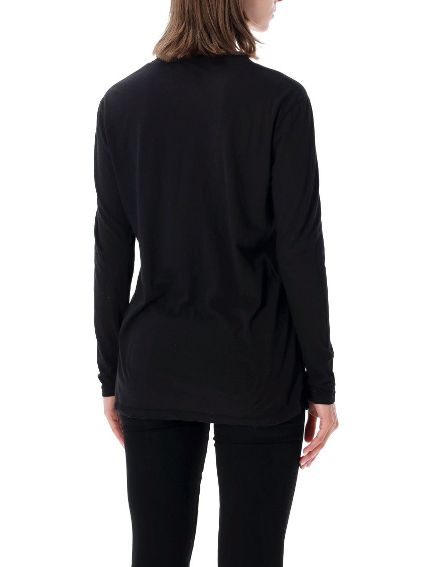 James Perse Clear Jersey Long Sleeve T-Shirt