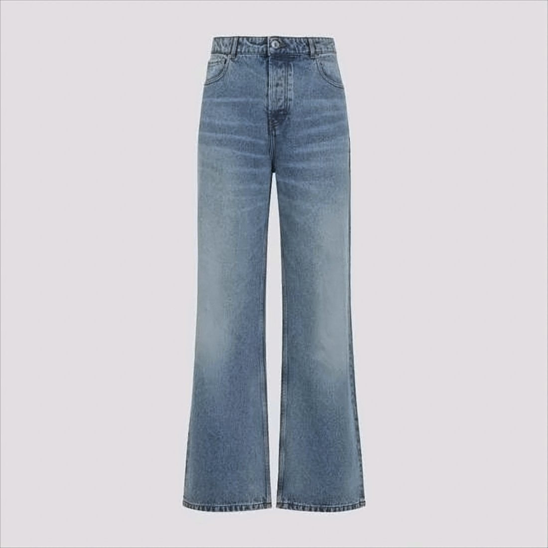 Ami Paris Five-Pocket Denim Pants With Flared Leg