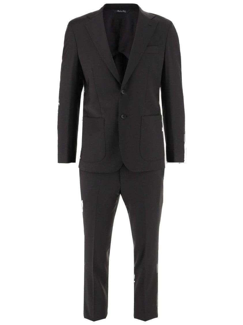 Brian Dales Stretch Wool Canvas Dress