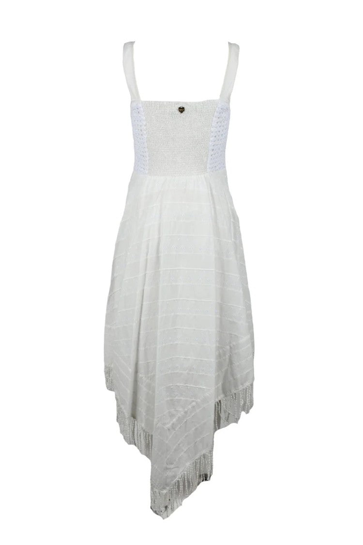 Twin-Set Long Dress Cotton - White