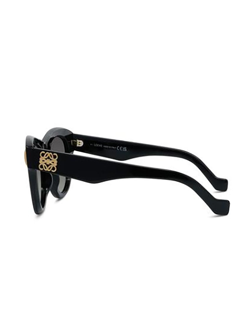 Loewe Black Lw40174i Glossy Gold Sunglasses