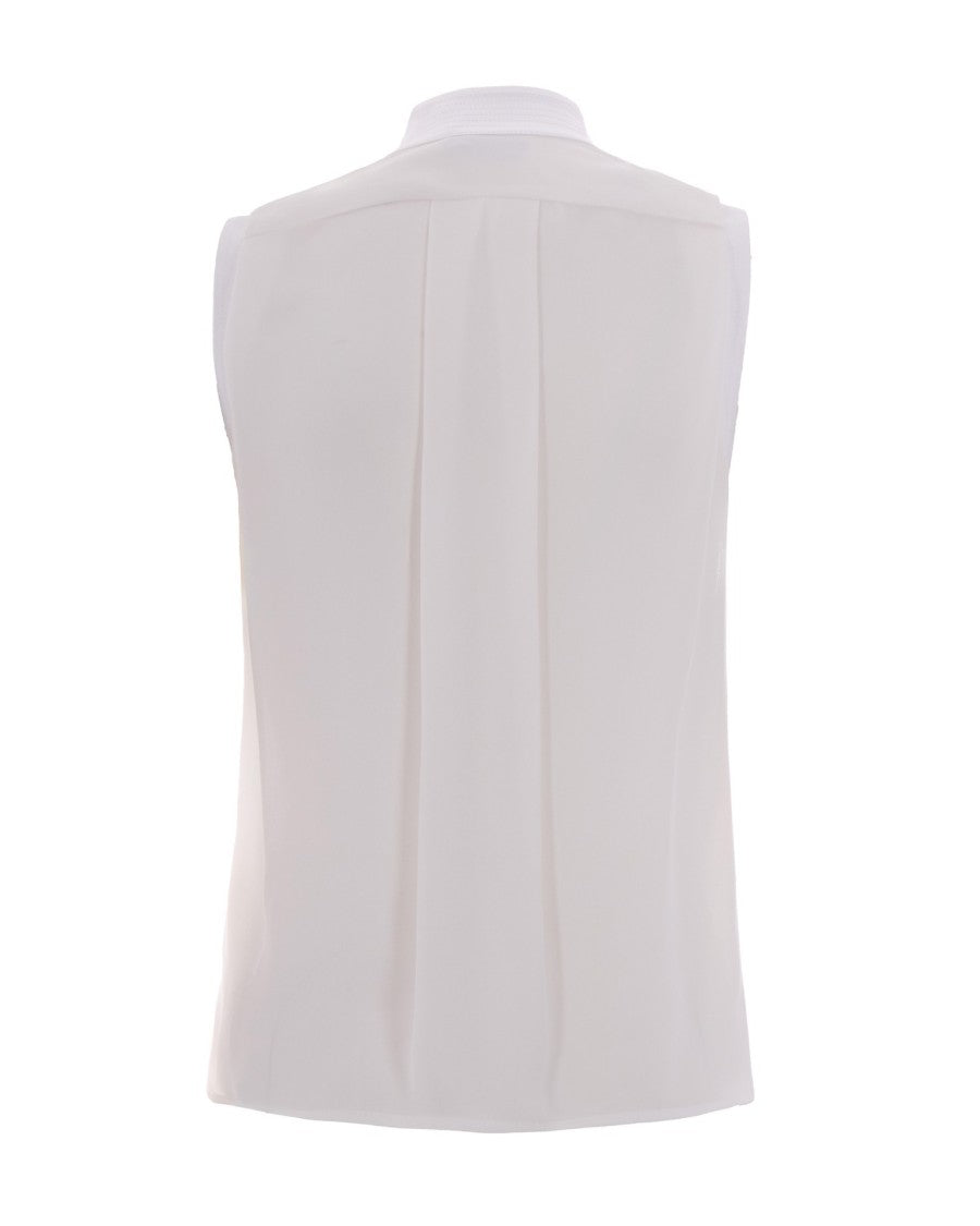 Elisabetta Franchi Ivory Viscose Top