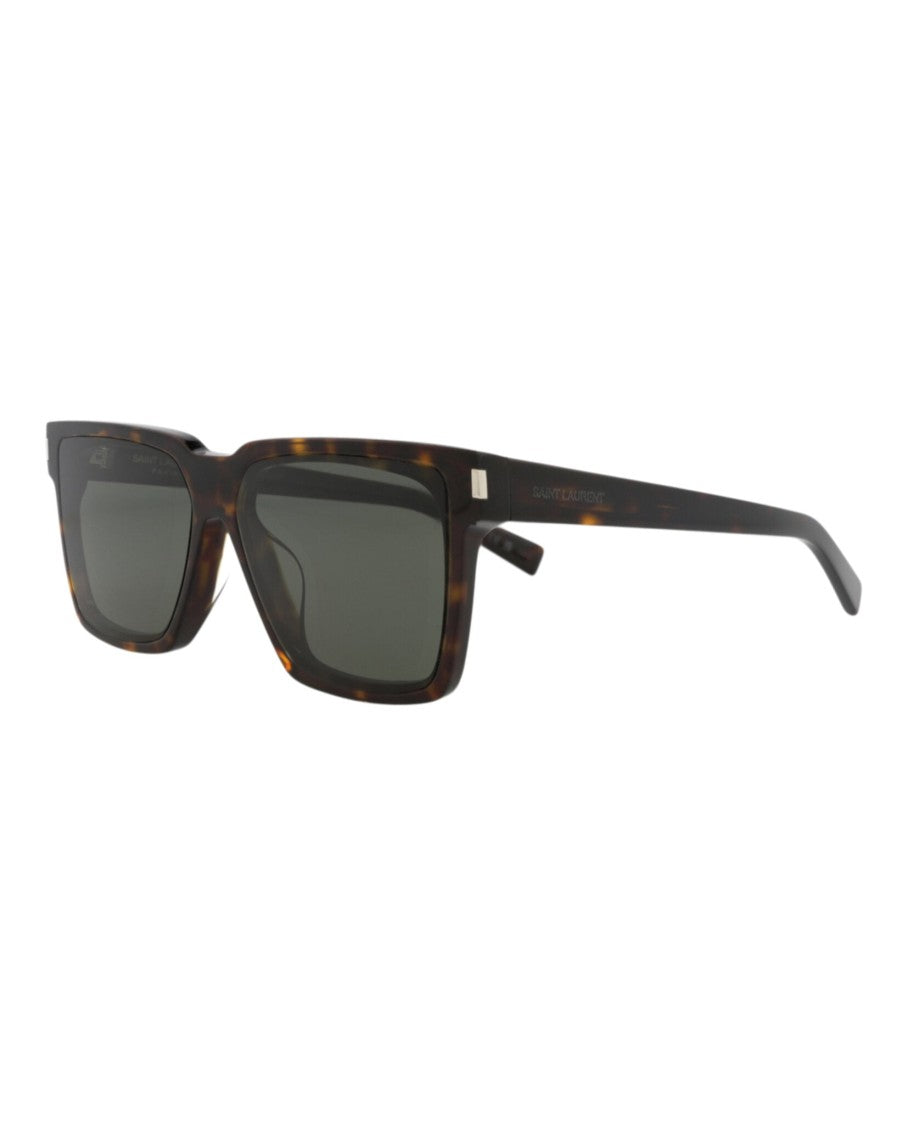 Saint Laurent Square-Frame Sunglasses In Recycled Acetate
