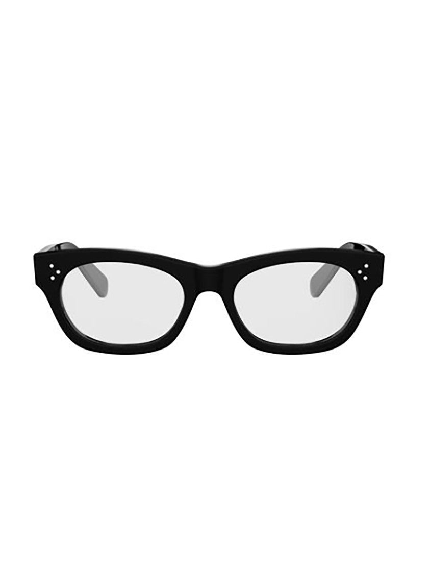 Celine Cl50166i Rectangular Silver Dot Eyeglasses