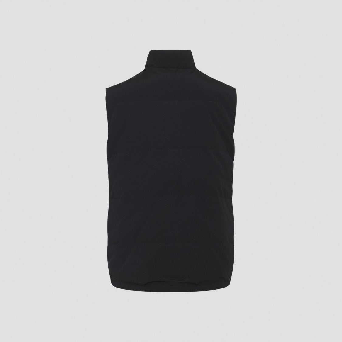 Canada Goose Sleek Black Waistcoat With High Collar