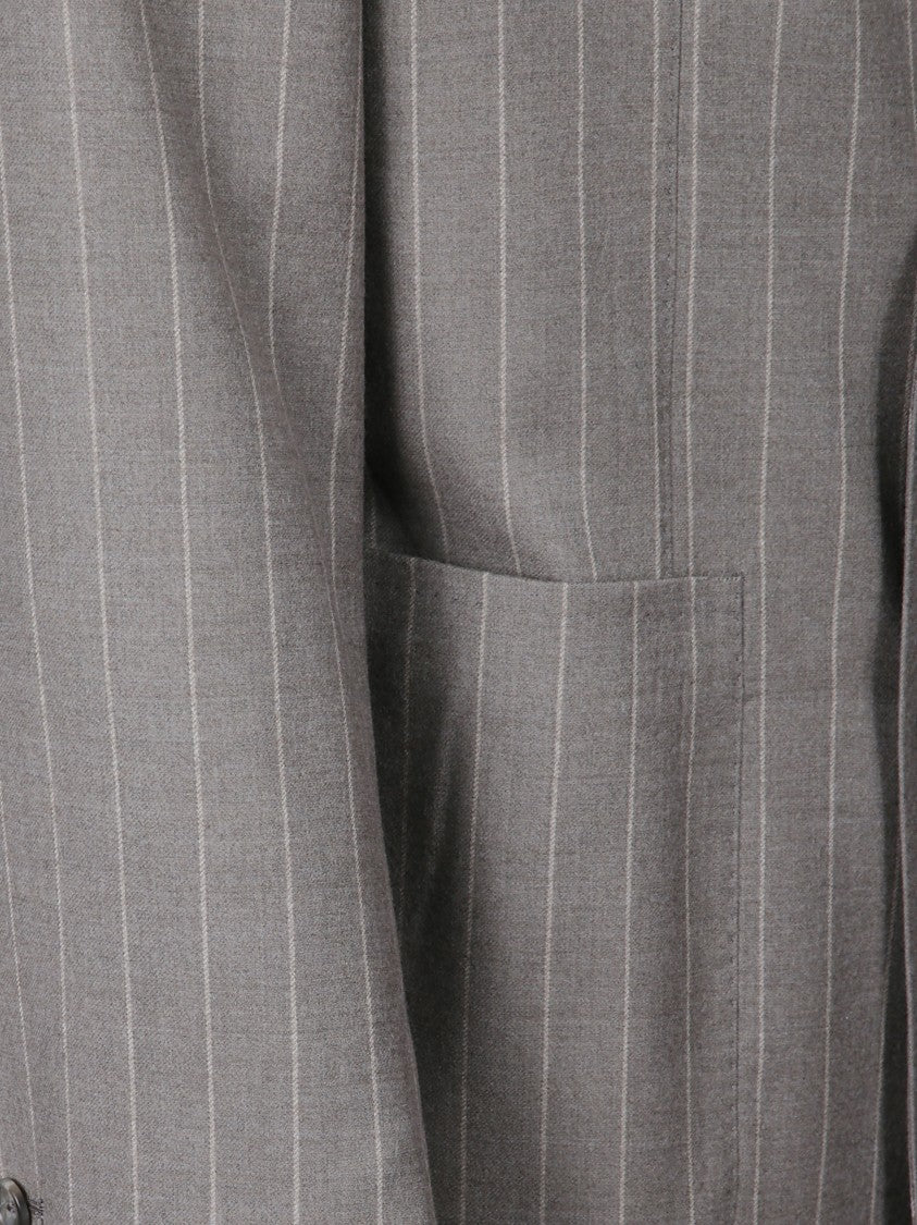 Tagliatore Montecarlo Pinstripe Double-Breasted Suit