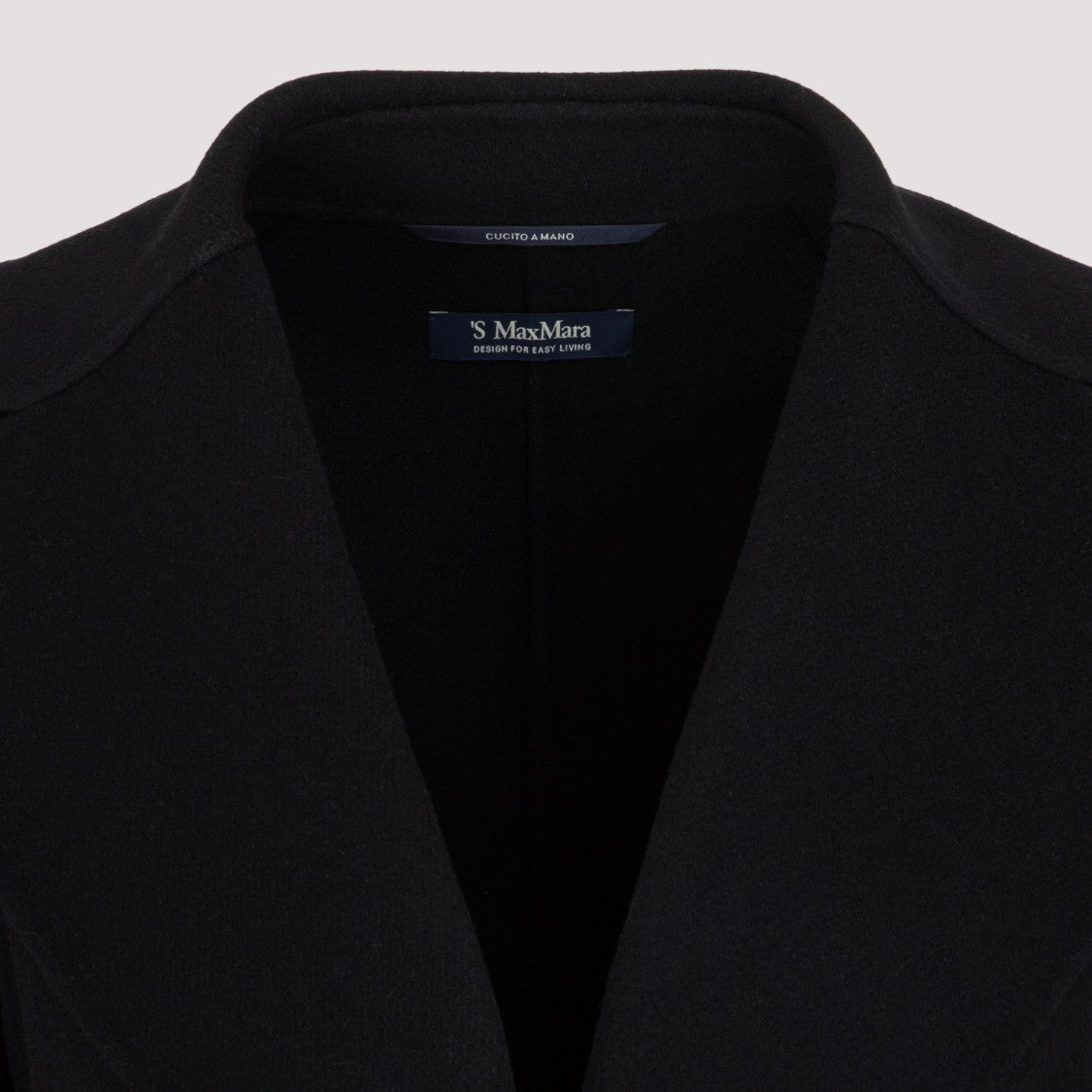 Max Mara Black Wool Coat