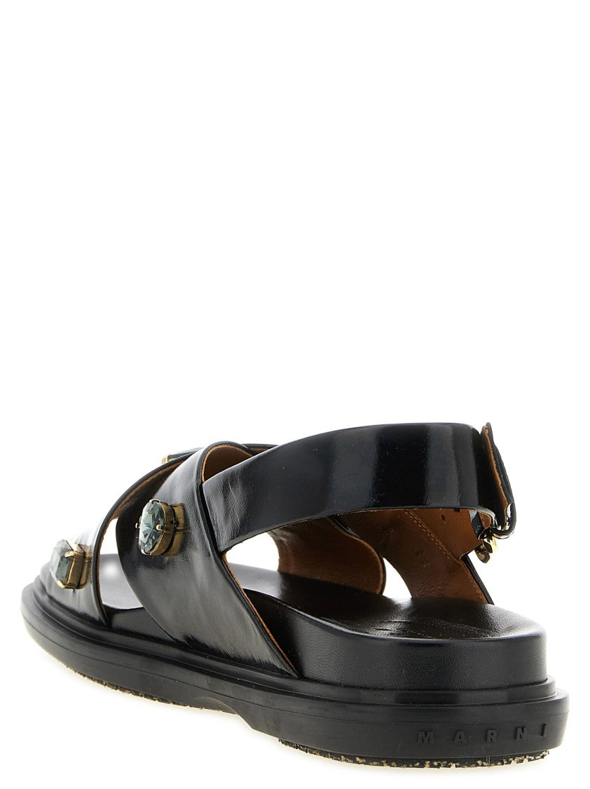 Marni 'Fussbett' Sandals