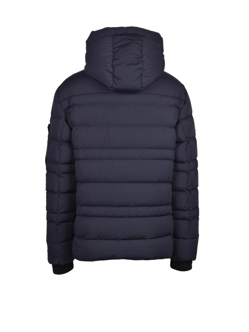Peuterey Navy Blue Praxi Ns Quilted Down Polyamide Jacket