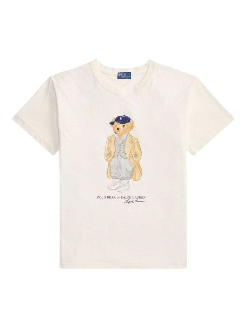 Polo Ralph Lauren Graphic Bear Illustration T-Shirt