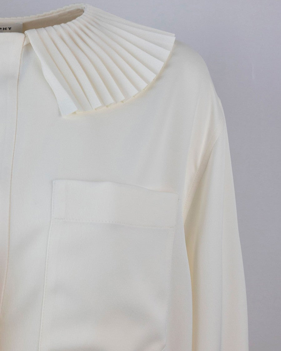 Philosophy Di Lorenzo Serafini Oversized White Shirt