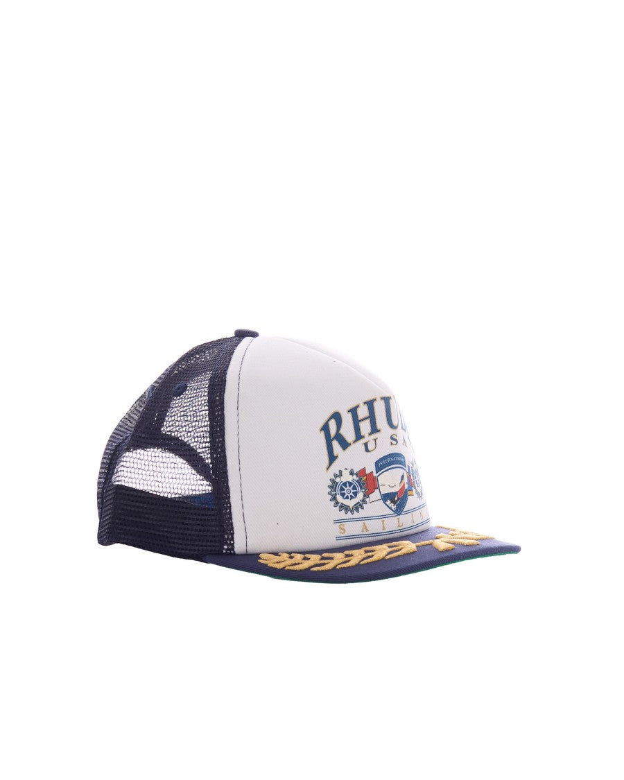 Rhude Usa Sailing Icon Trucker Cap
