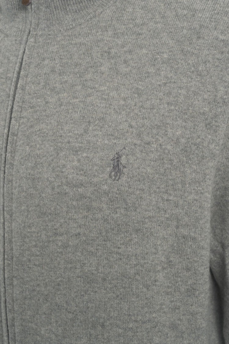Polo Ralph Lauren Knit Zip-Through Sweatshirt With High Collar