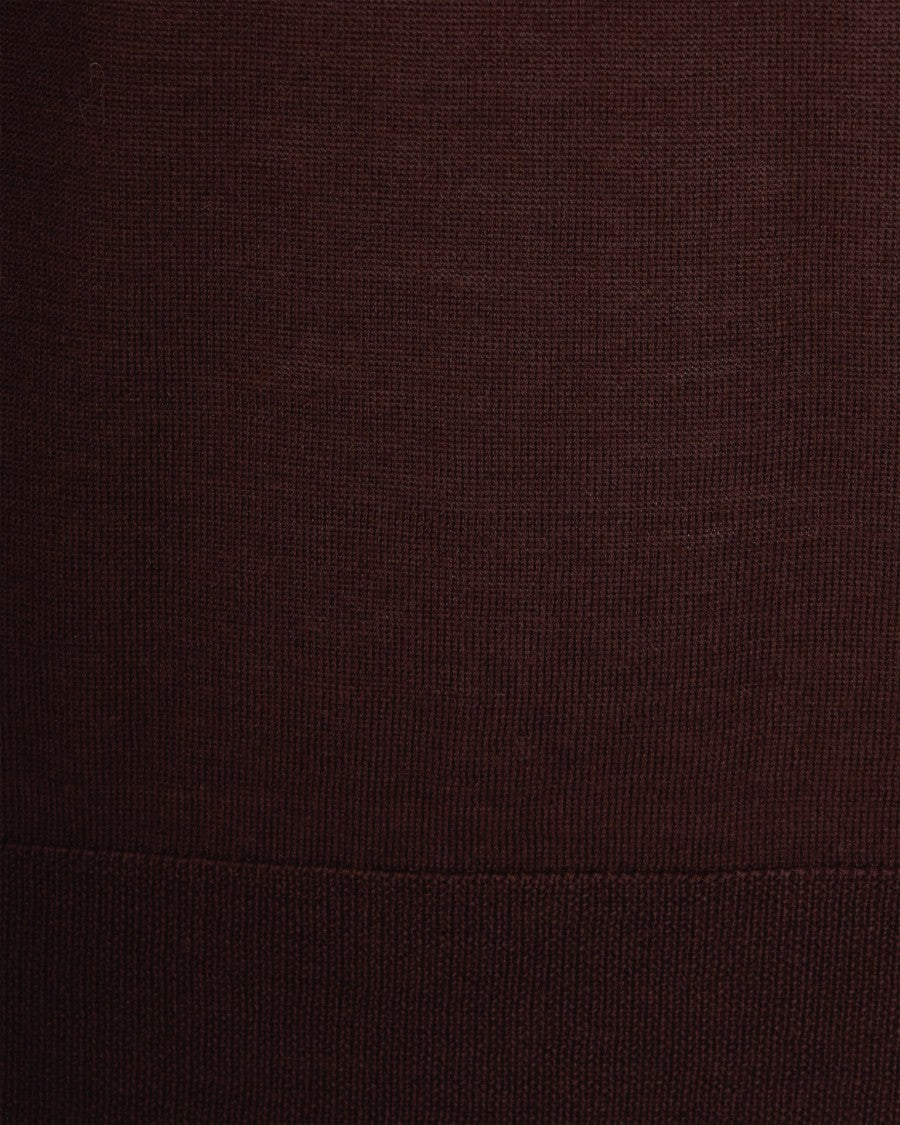 Ballantyne Tobacco Wool Sweater