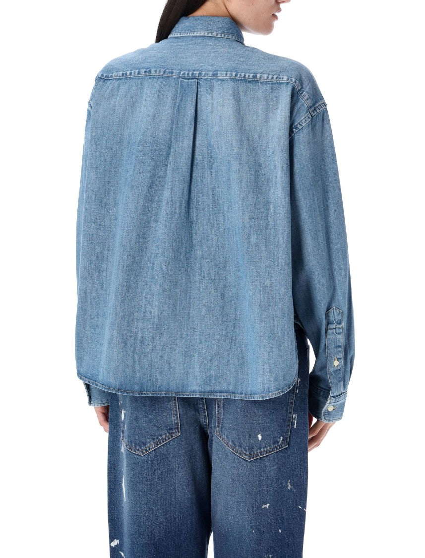 Polo Ralph Lauren Cropped Chambray Shirt