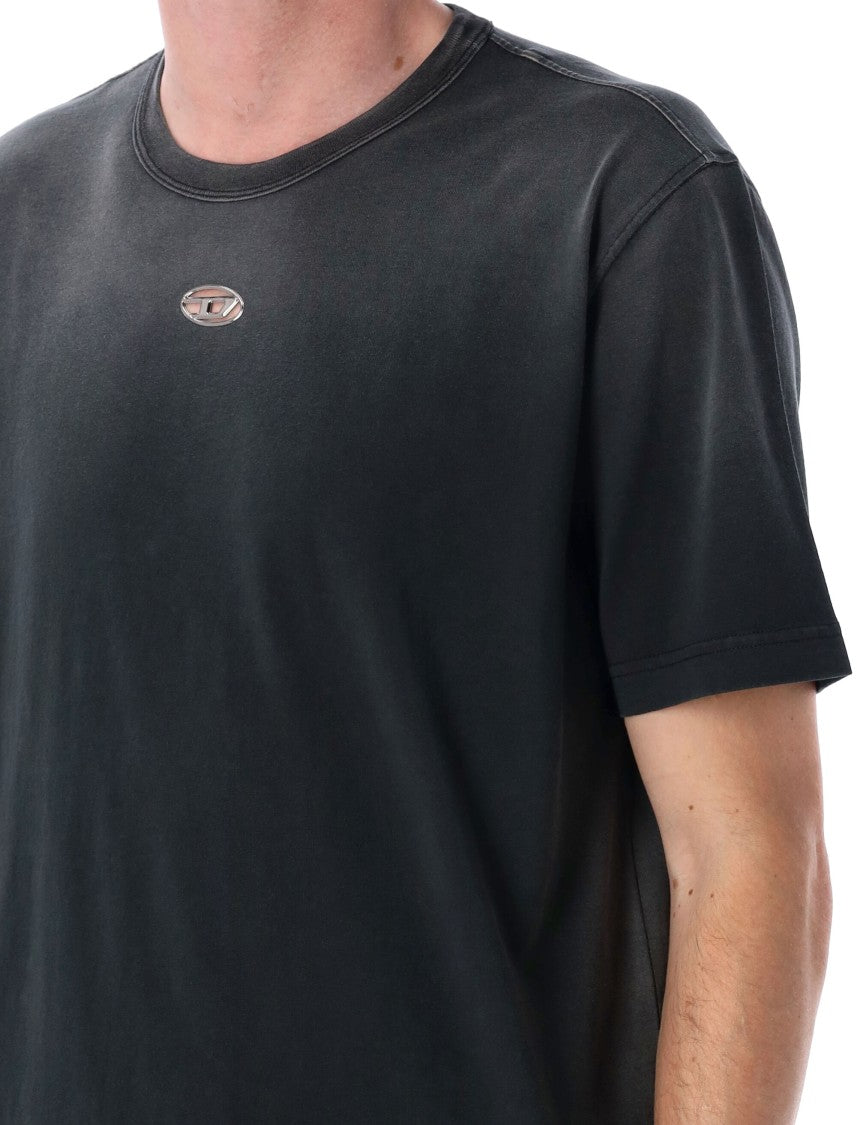 Diesel Regular Fit Black T-Shirt